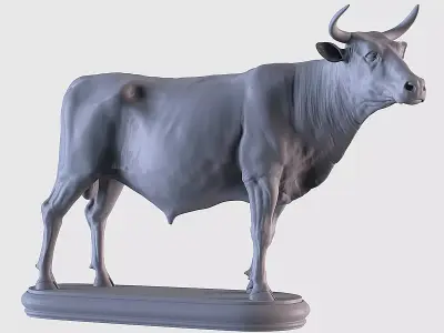 Bull Farm 3D print model