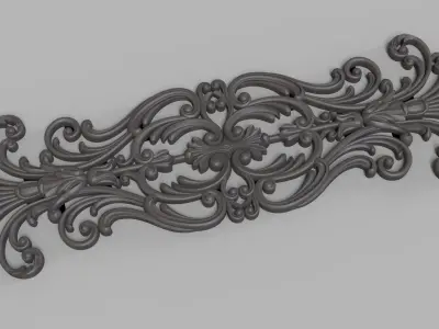 Carving decoration 3D print model