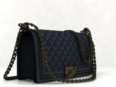 handbag boy Low-poly 3D model