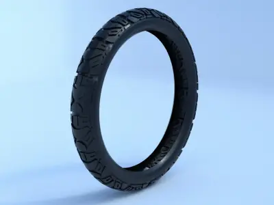 Motorcycle Tyre Pack 3D model