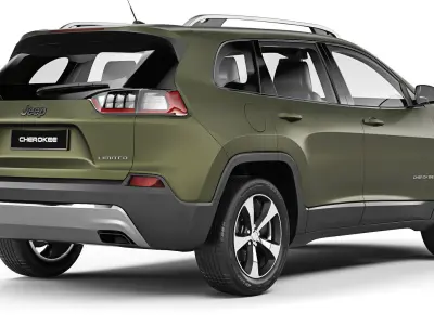 Jeep Cherokee Limited 2019 3D model