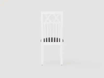 Rebecka Dining Chair Low-poly 3D model