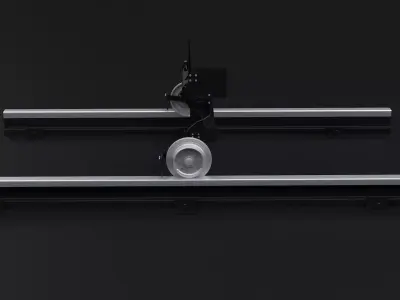 Hi-Rail System 3D model