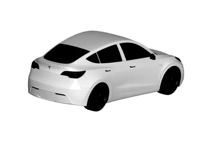 Tesla Y 3D model