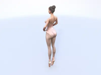 Ballet 3D model