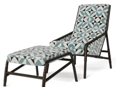 Bruno M d Bilbao Armchair 3D model