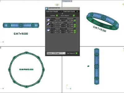 FASION BANGL 3D model