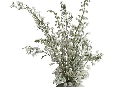 Flower In Vase 99 3D model