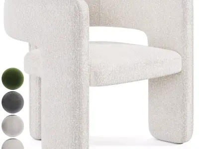 Yasmin chair 3D model