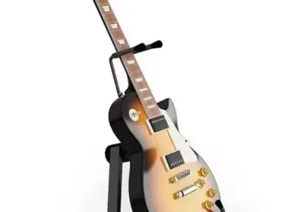 Musical Instrument  Guitar 3D model