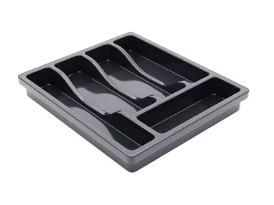 Cutlery Tray Drawer Organizer 01 3D model