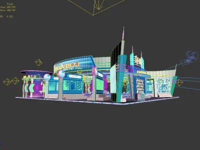 Exhibition - Area - 25X27-3DMAX2009-017 3D model