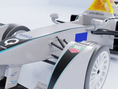 E-car Spark-Renault SRT 01E 3D model