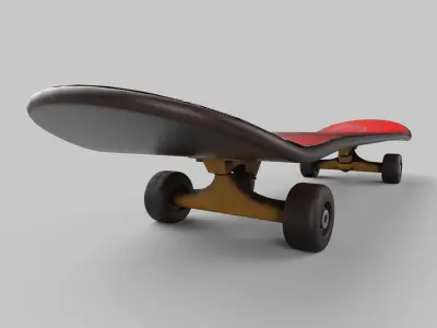skate board 3D model