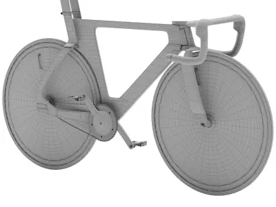 Track bike Look p24 3D model