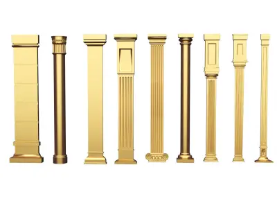 Columne Full Set 3D model