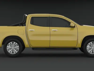 Mercedes Benz X Class Progressive 2018 3D model