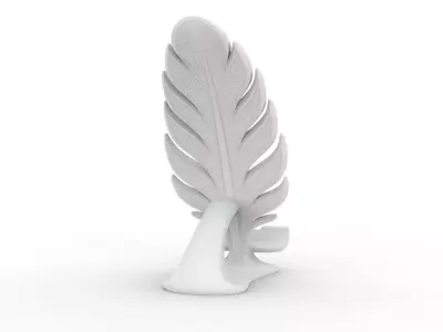 Feather Quill 3D Printable 3D print model