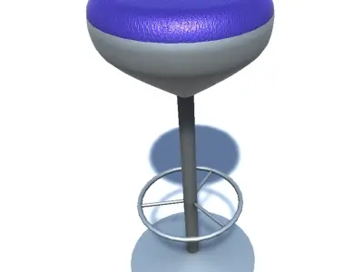 Bar stool 3D model