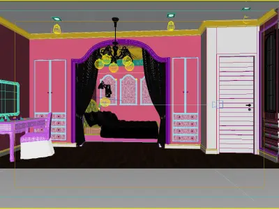 bedroom 18 3D model