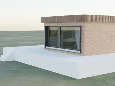  3D house mini 3D model