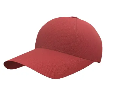 Baseball Cap Casual Low-poly 3D model