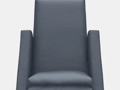 VIMLE Lounge chair 4 Low-poly 3D model