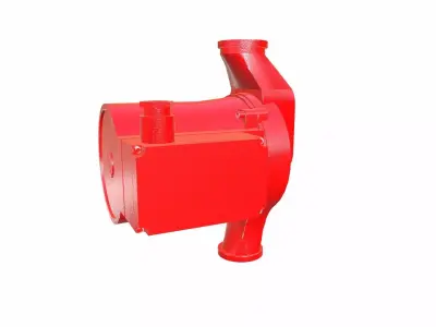 Pump 3D Model Low-poly 3D model