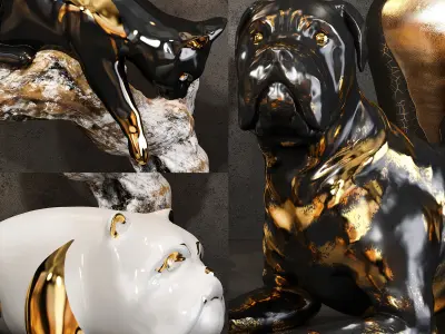 Decor set 56 3D model