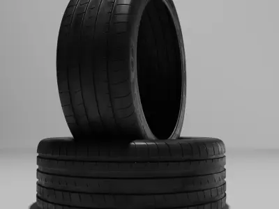Tire Goodyear Eagle F1 - Asymmetric 5  3D model