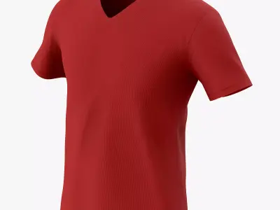 T-Shirt 02 Low-poly 3D model