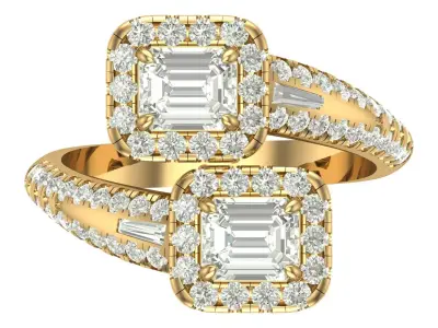 Engaggement ring  3D print model