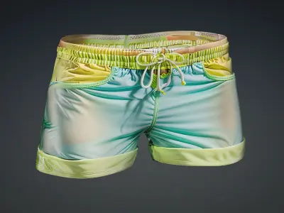 Detailed Swinsuit PBR 4k Low-poly 3D model