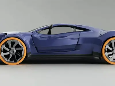 Concept car 2011 3D model