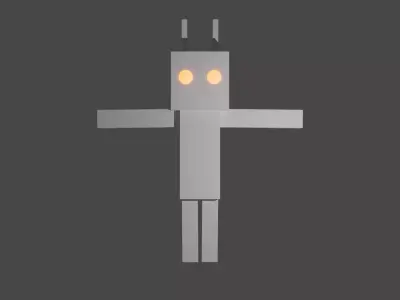Simply Robot Free 3D model