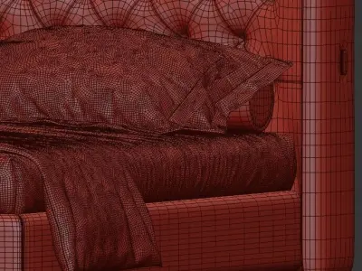 Vancouver Bed  3D model