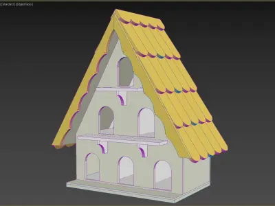 pigeon nest 3D model