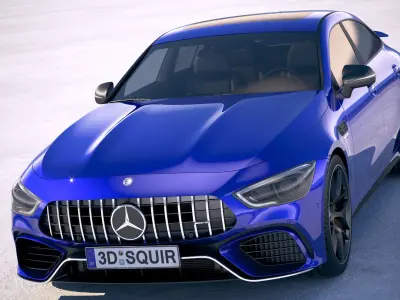 Mercedes AMG GT63 2019 3D model