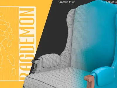 SILLON CLASSIC 3D model