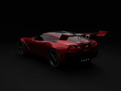 Chevrolet Corvette C7 3D model