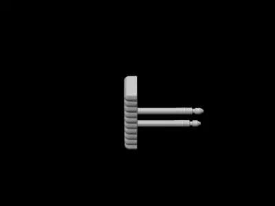 BOUCHERON - QUATRE GROS GRAIN - EARRINGS 3D print model