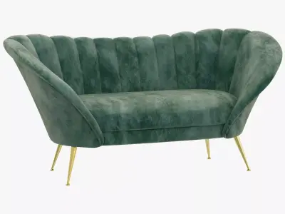 Brabbu ANDES 2 SEAT SOFA 3D model