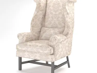 WING CHAIR 3D model