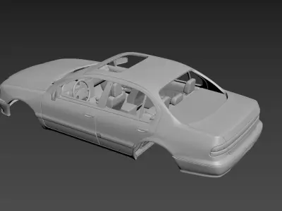 Infinity I30 1996 Body For Print 3D print model