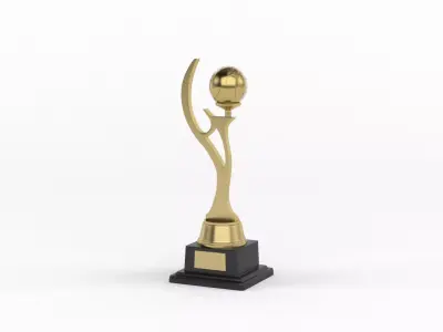 Trophy Cups 3D model 57