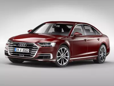 Audi A8 2018 3D model
