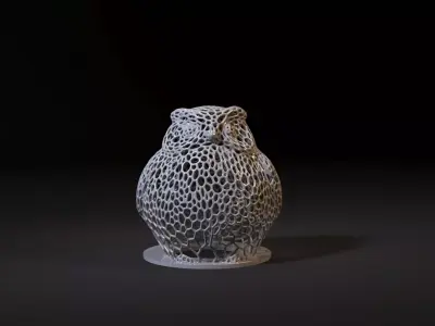 Owl decor 3D print model