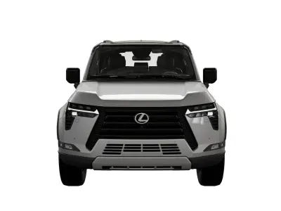 Lexus GX 550 H Overtrail 2023 Low-poly 3D model