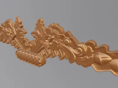 Flower Decor 3D print model 10