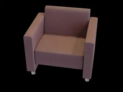Granada Sofa 03 Low-poly 3D model